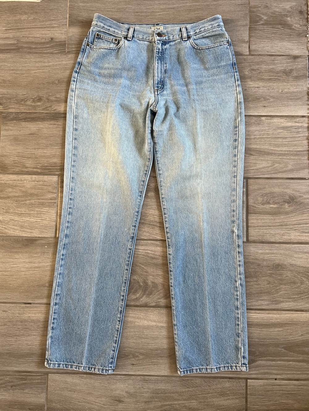 L.L. Bean Light Blue Straight Leg Women’s Jeans